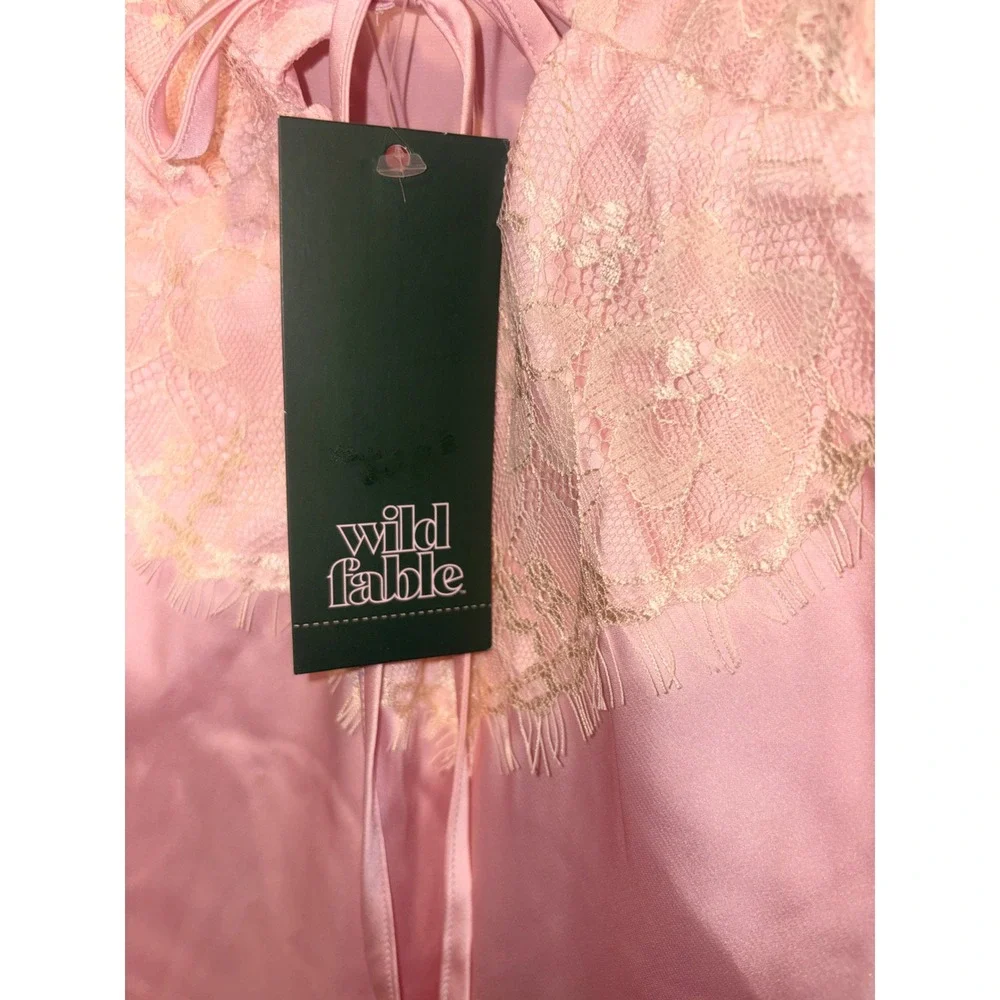 wild fable satin slip